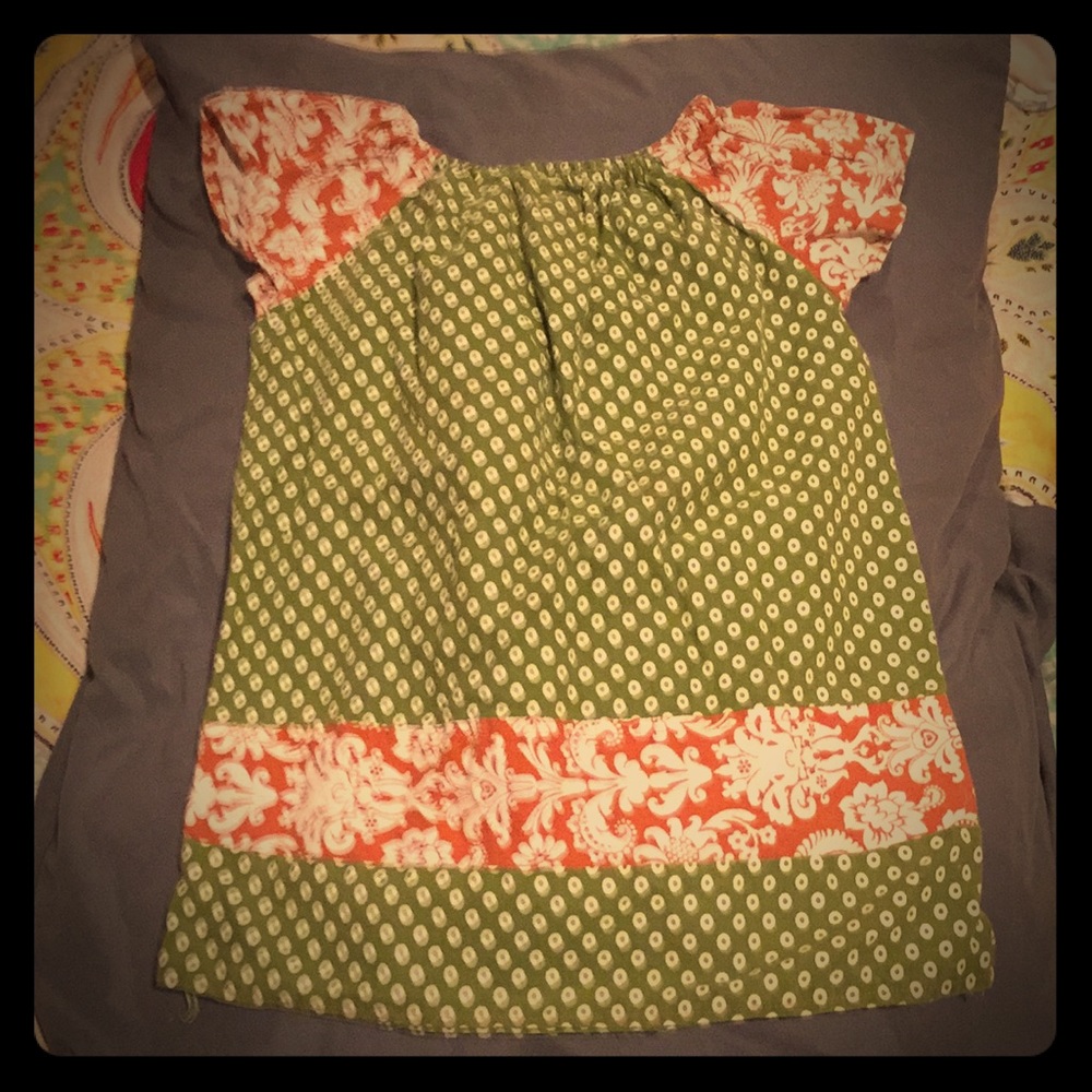 Short sleeve tunic